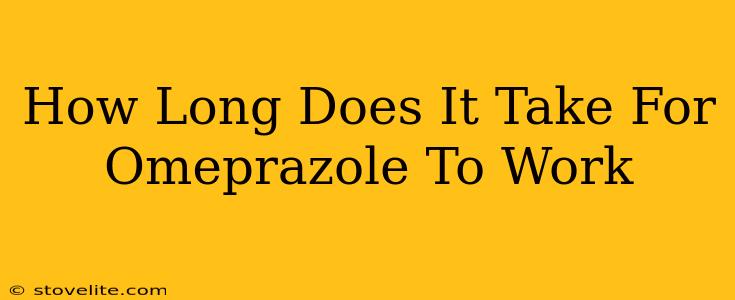 How Long Does It Take For Omeprazole To Work