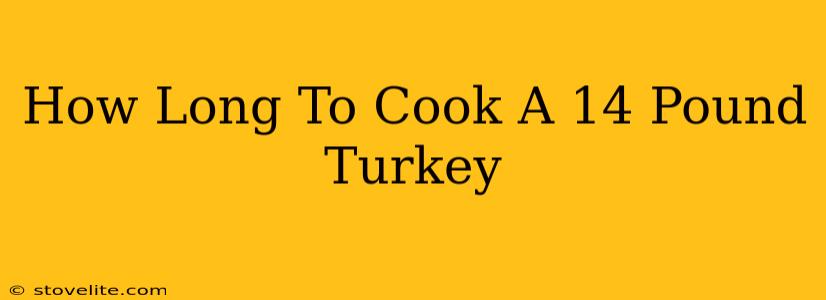 How Long To Cook A 14 Pound Turkey