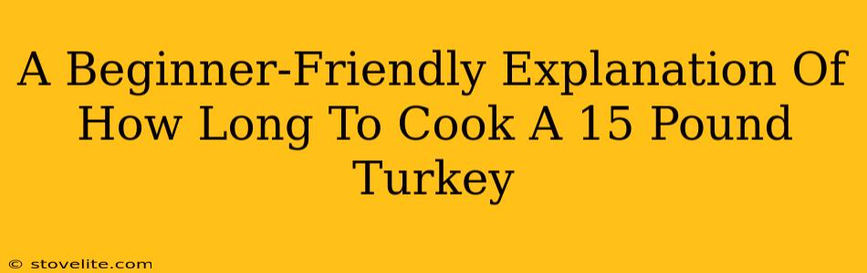 A Beginner-Friendly Explanation Of How Long To Cook A 15 Pound Turkey