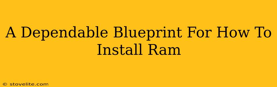 A Dependable Blueprint For How To Install Ram