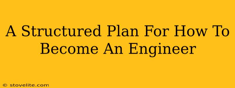 A Structured Plan For How To Become An Engineer