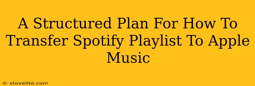 A Structured Plan For How To Transfer Spotify Playlist To Apple Music