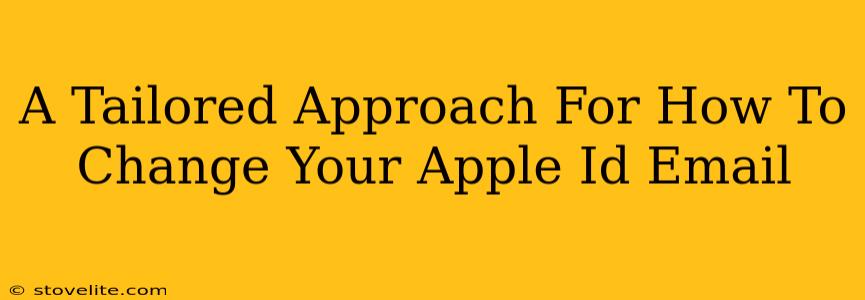 A Tailored Approach For How To Change Your Apple Id Email