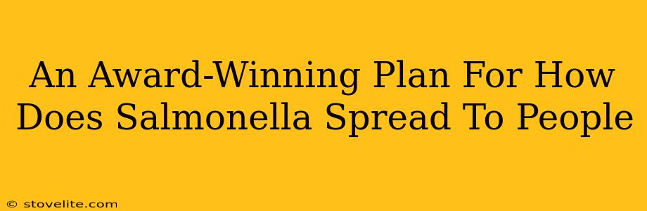 An Award-Winning Plan For How Does Salmonella Spread To People