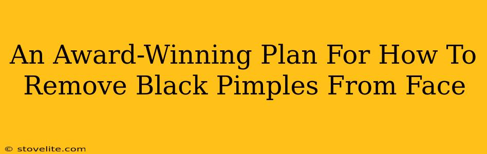 An Award-Winning Plan For How To Remove Black Pimples From Face