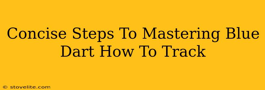 Concise Steps To Mastering Blue Dart How To Track