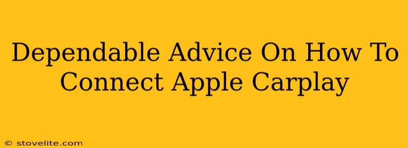 Dependable Advice On How To Connect Apple Carplay