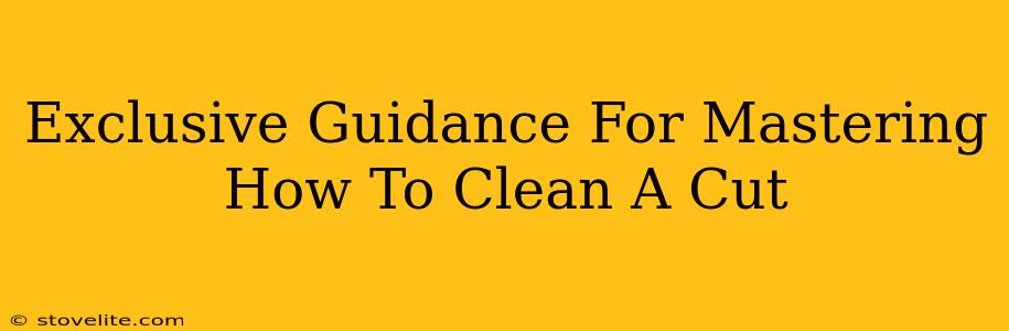Exclusive Guidance For Mastering How To Clean A Cut