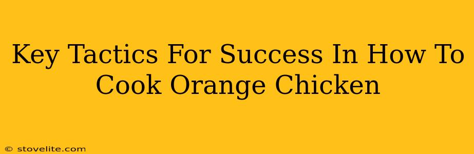 Key Tactics For Success In How To Cook Orange Chicken