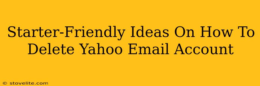 Starter-Friendly Ideas On How To Delete Yahoo Email Account