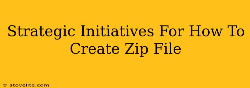 Strategic Initiatives For How To Create Zip File