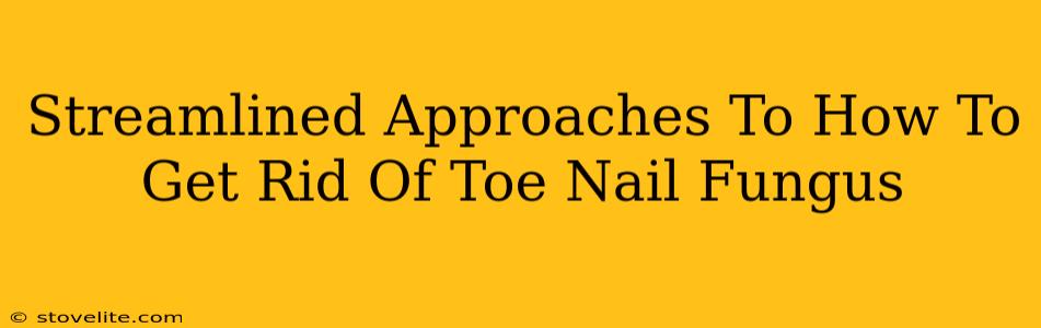 Streamlined Approaches To How To Get Rid Of Toe Nail Fungus