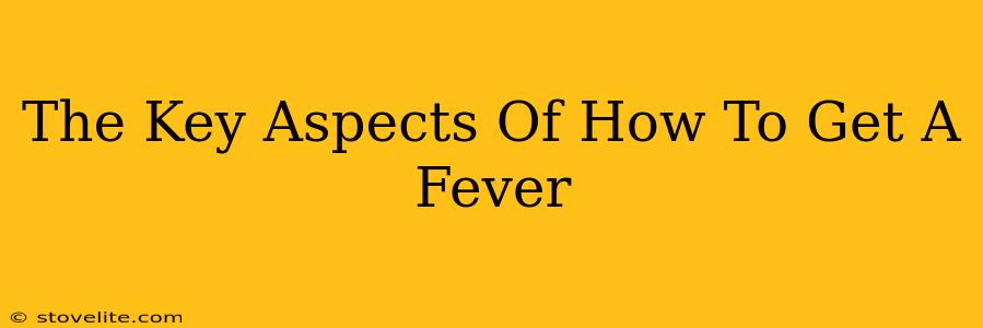 The Key Aspects Of How To Get A Fever