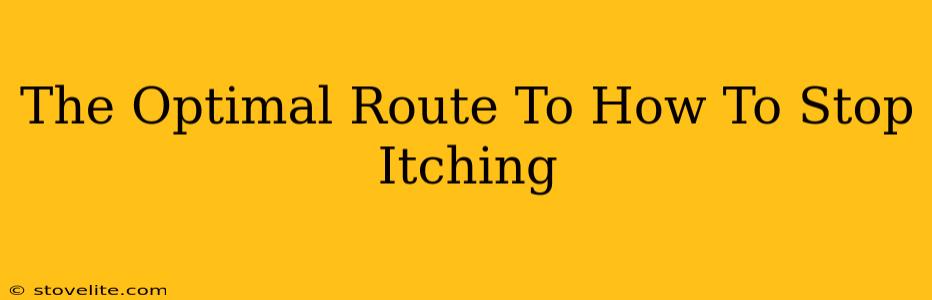 The Optimal Route To How To Stop Itching